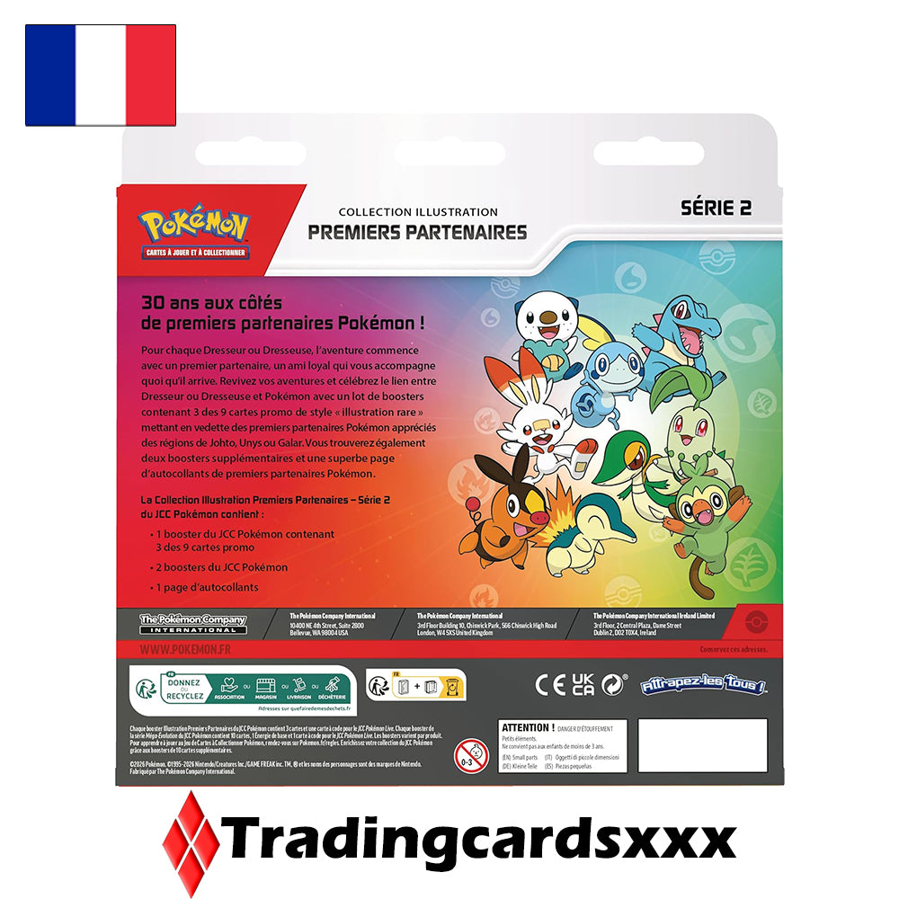 Pokémon - Collection Illustration Premiers Partenaires : Série 2