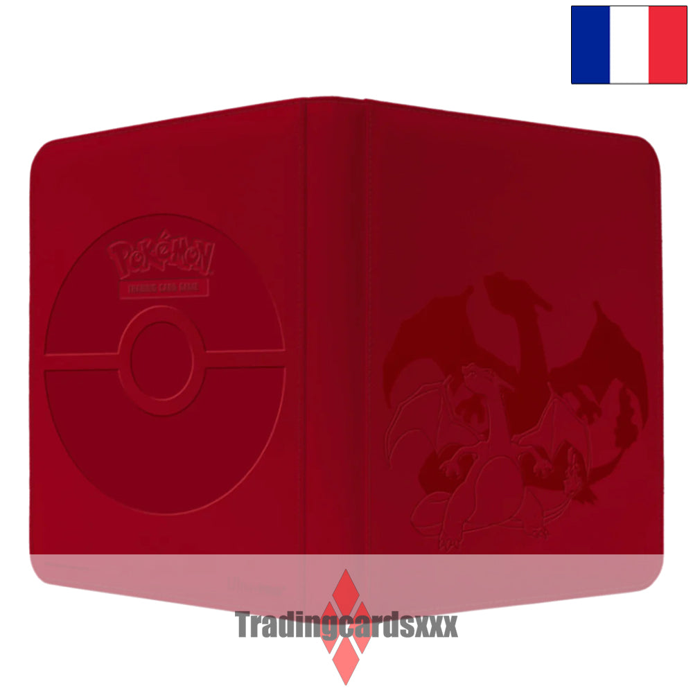 Ultra PRO - Classeur Elite Series 9-Pocket Zippered Pro-Binder : Dracaufeu / Charizard