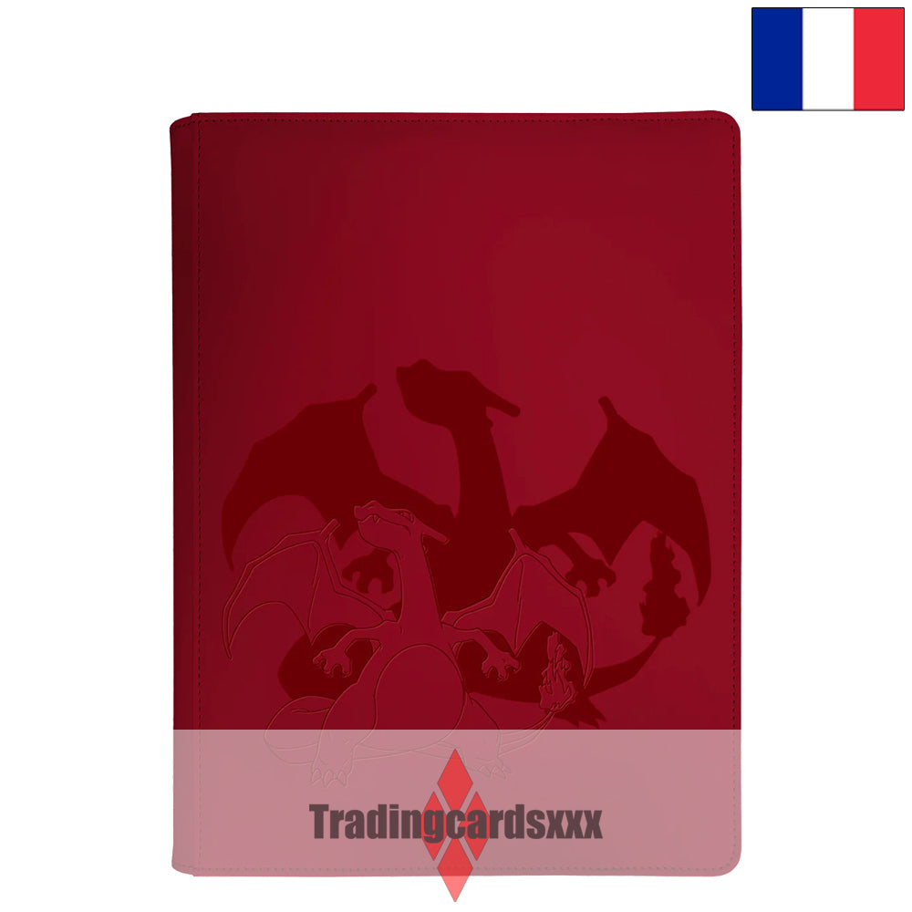 Ultra PRO - Classeur Elite Series 9-Pocket Zippered Pro-Binder : Dracaufeu / Charizard