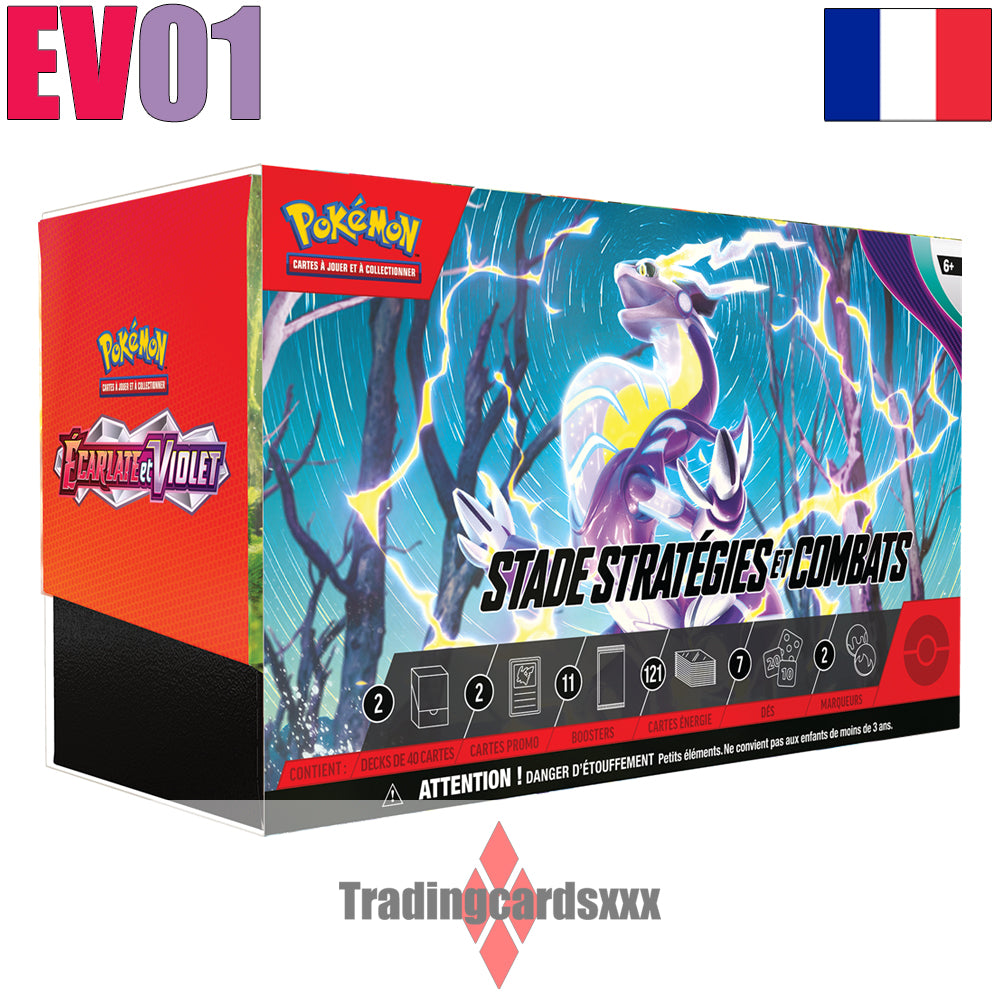 Pokémon - Coffret Stade Stratégies et Combats EV01 : Écarlate et Violet