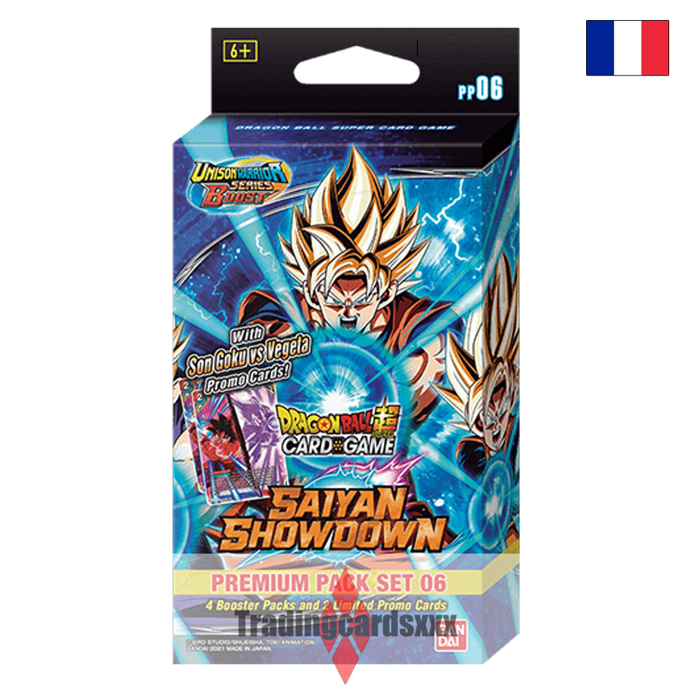 Dragon Ball Super - Premium Pack Set PP06 : Saiyan Showdown