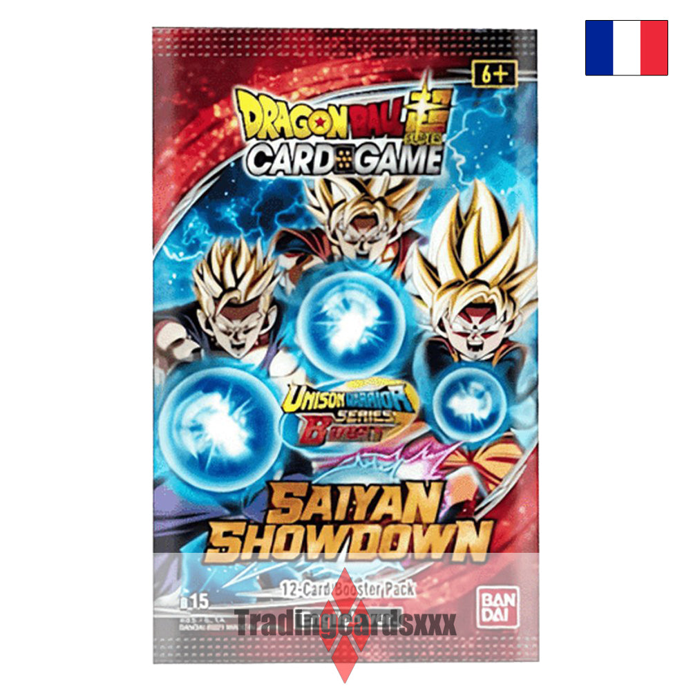 Dragon Ball Super - Booster de 12 cartes B15 : Saiyan Showdown