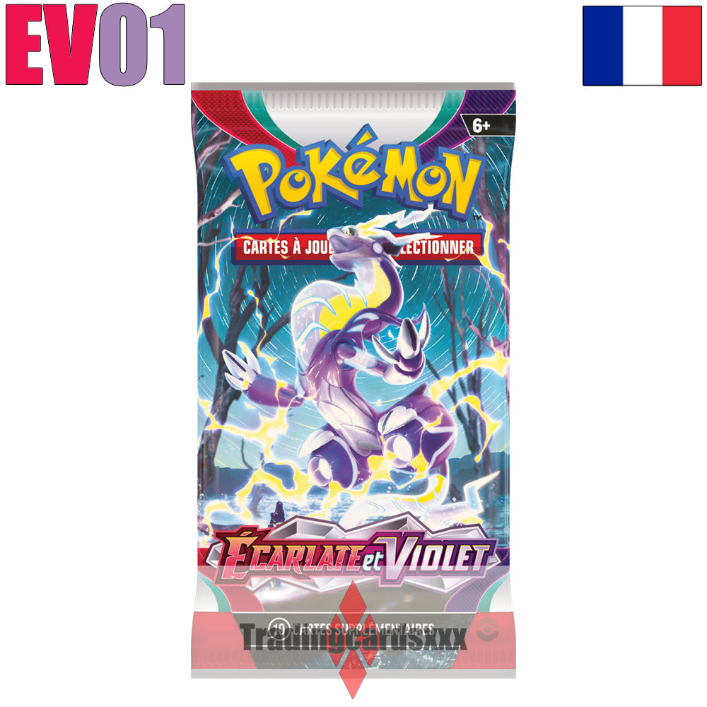Pokémon - Booster de 10 cartes EV01 : Écarlate et Violet