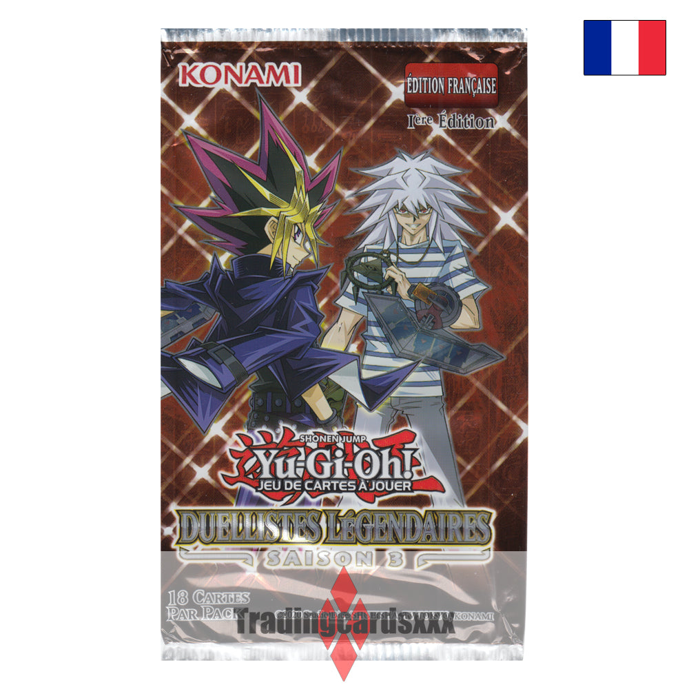 Yu-Gi-Oh! Booster de 18 cartes Duellistes Légendaires : Saison 3