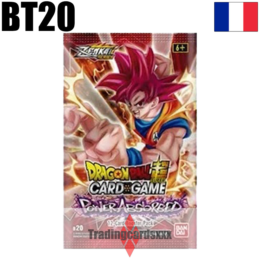 Dragon Ball Super - Booster de 12 cartes B20 : Power Absorbed