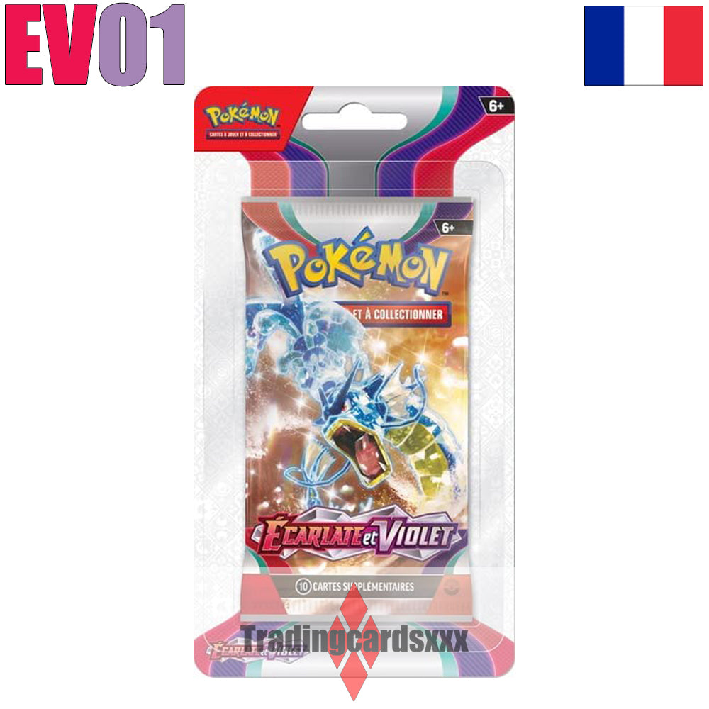 Pokémon - Booster de 10 cartes sous blister EV01 : Écarlate et Violet