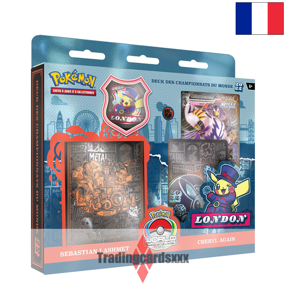 Pokémon - Deck des Championnats du Monde 2022 "Cheryl Again" : Shifours Mille Poings VMAX