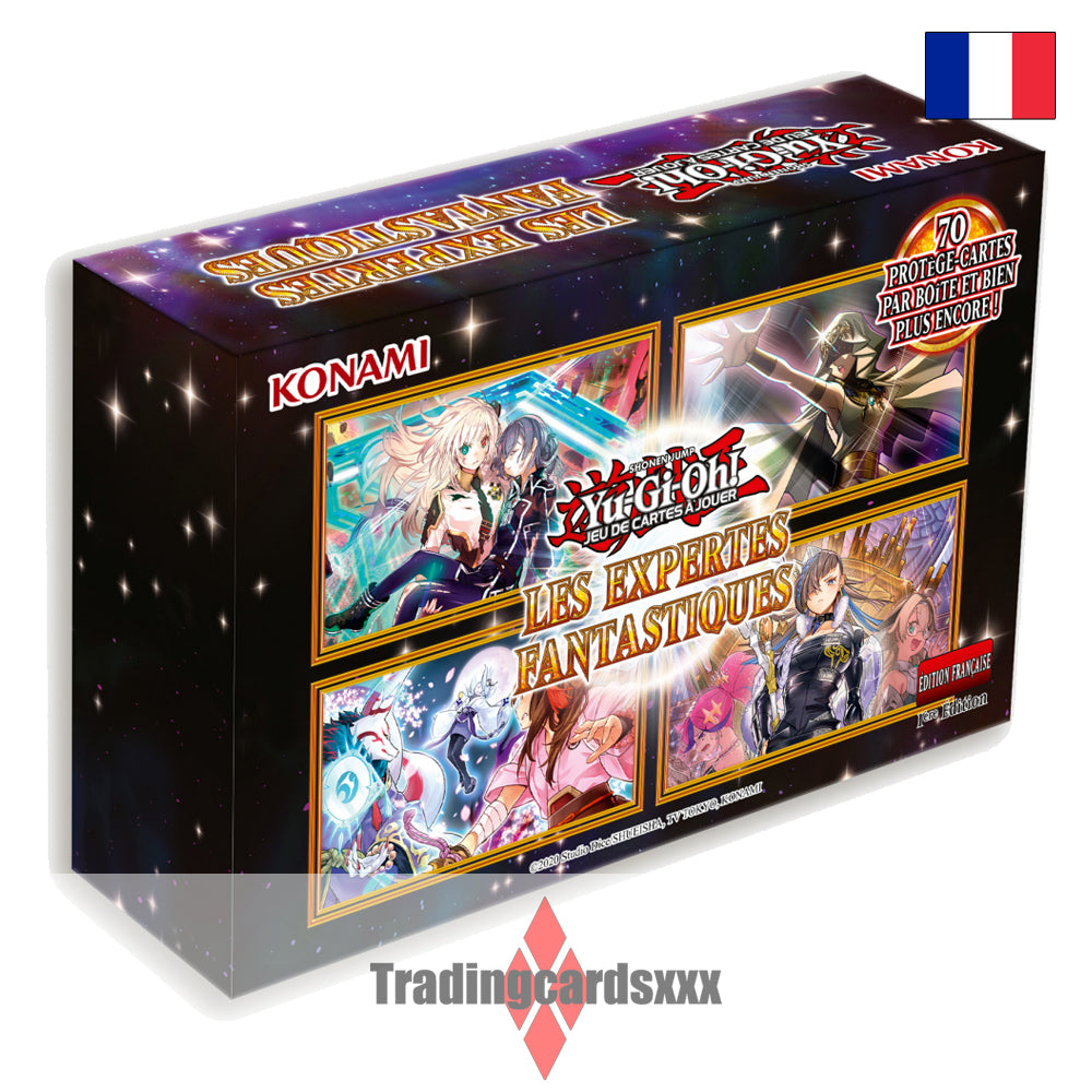 Yu-Gi-Oh! Coffret 4 boosters : Les Expertes Fantastiques