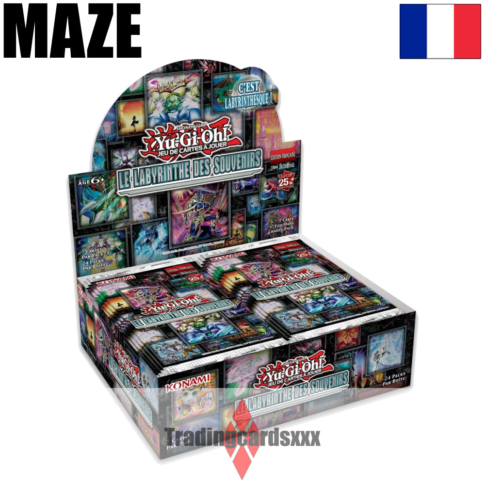 Yu-Gi-Oh! Display de 24 boosters : Le Labyrinthe des Souvenirs