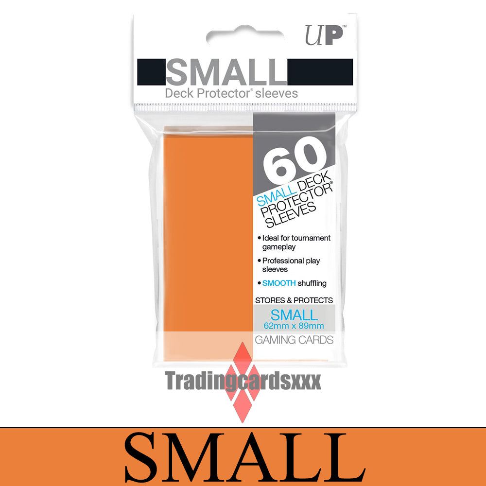 Ultra PRO - 60 Protèges Cartes / Sleeves Deck Protector SMALL : Orange