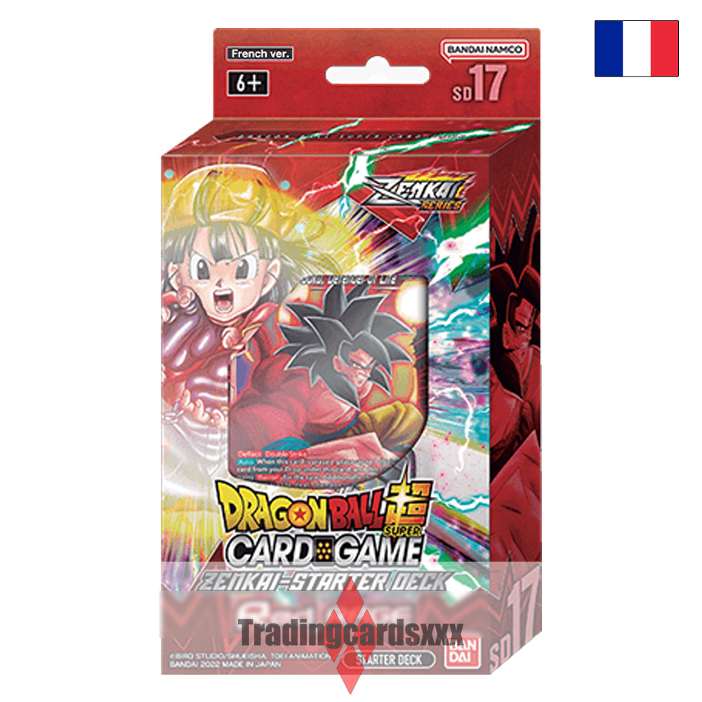 Dragon Ball Super - Zenkai Starter Deck SD17 : Red Rage