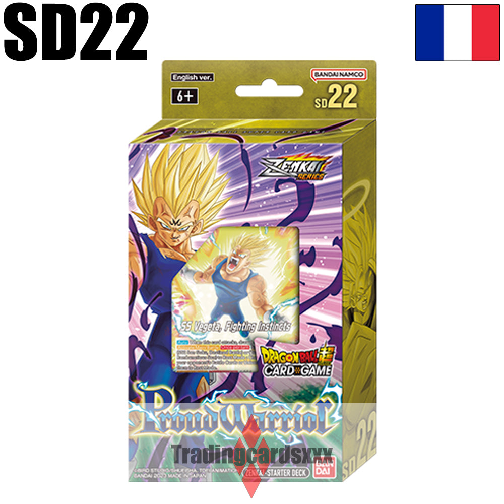 Dragon Ball Super - Zenkai Starter Deck SD22 : Proud Warrior