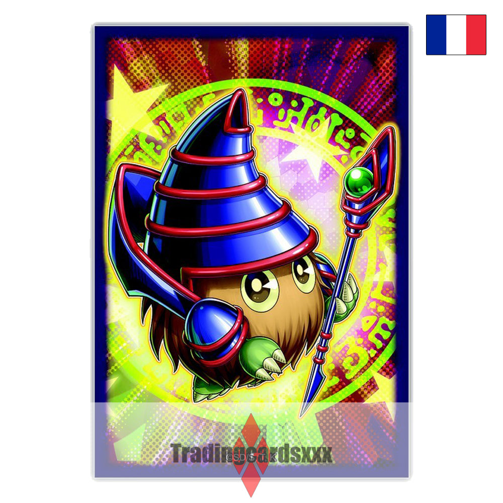 Konami - 50 Protèges Cartes Yu-Gi-Oh! Card Sleeves : Kuriboh Kollection