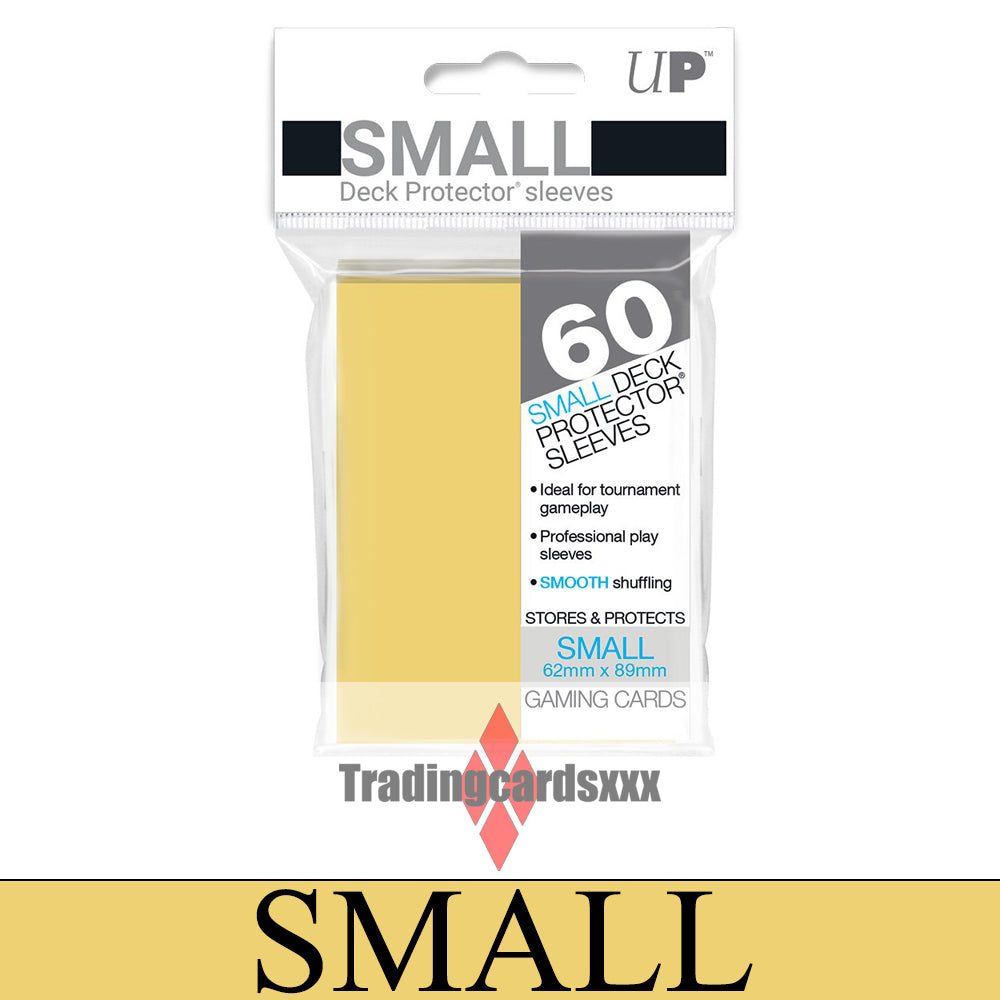 Ultra PRO - 60 Protèges Cartes / Sleeves Deck Protector SMALL : Jaune