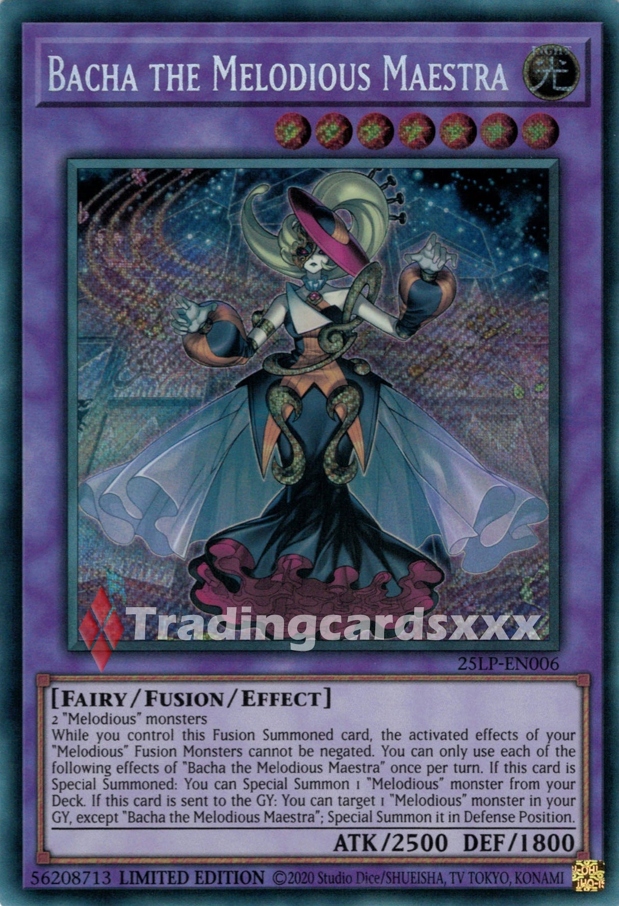 Yu-Gi-Oh! Bacha the Melodious Maestra : SE 25LP-EN006