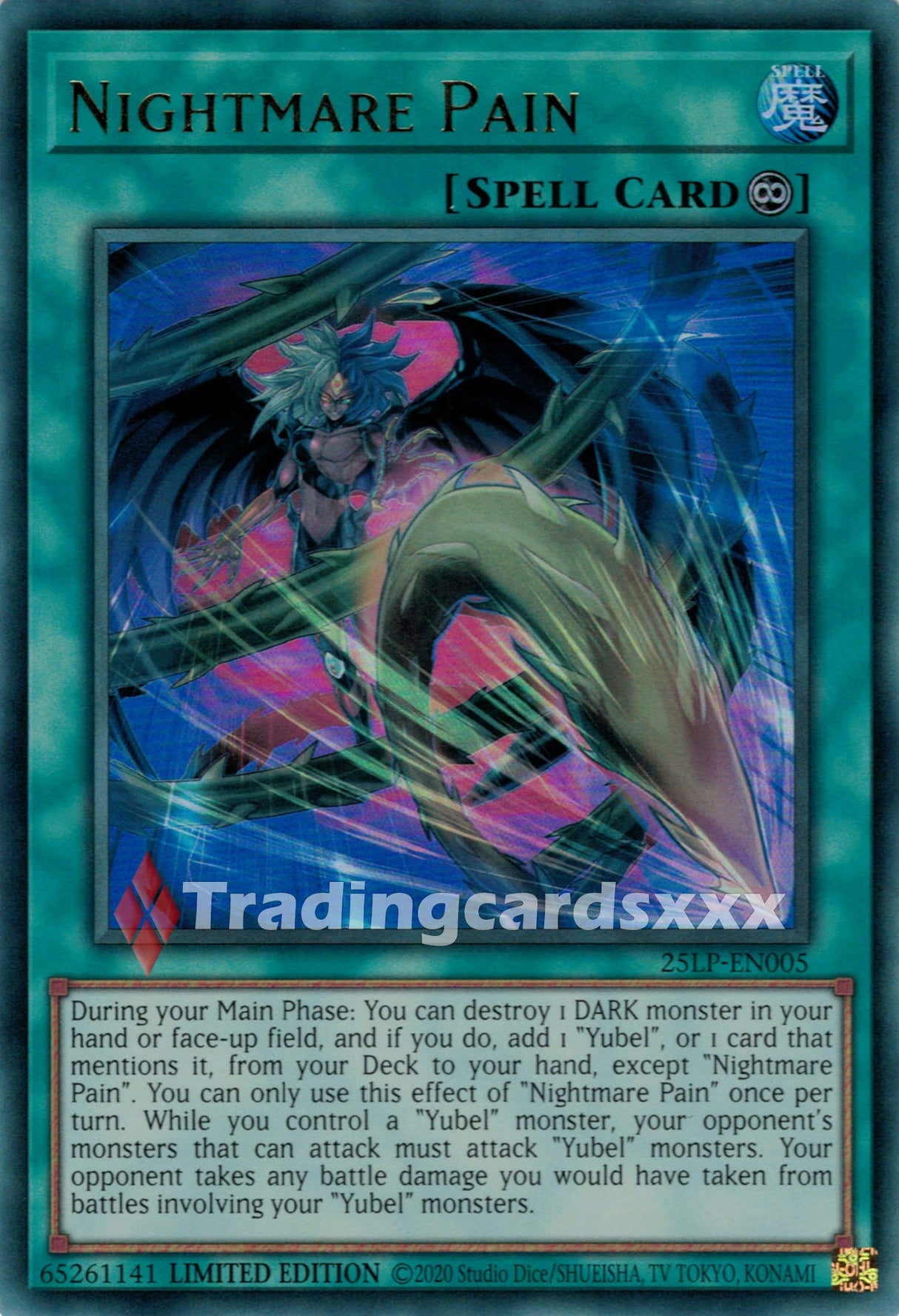 Yu-Gi-Oh! Nightmare Pain : UR 25LP-EN005