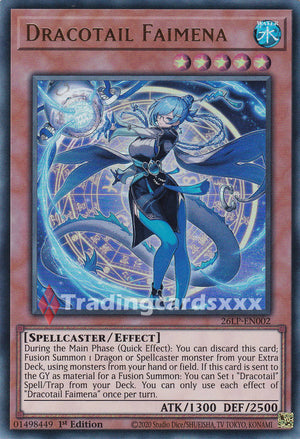 Yu-Gi-Oh! Dracotail Faimena : UR 26LP-EN002