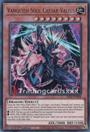 Yu-Gi-Oh! Vanquish Soul Caesar Valius : UR 26LP-EN008