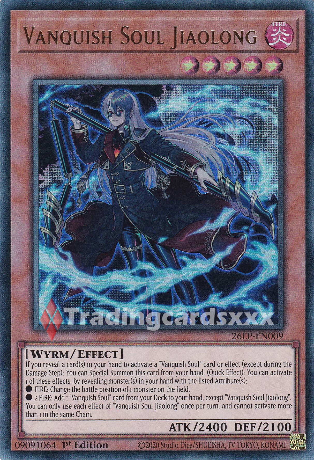 Yu-Gi-Oh! Vanquish Soul Jiaolong : UR 26LP-EN009
