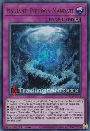 Yu-Gi-Oh! Radiant Typhoon Mandate : UR 26LP-EN015