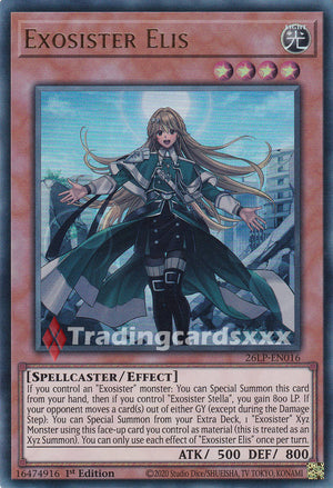 Yu-Gi-Oh! Exosister Elis : UR 26LP-EN016