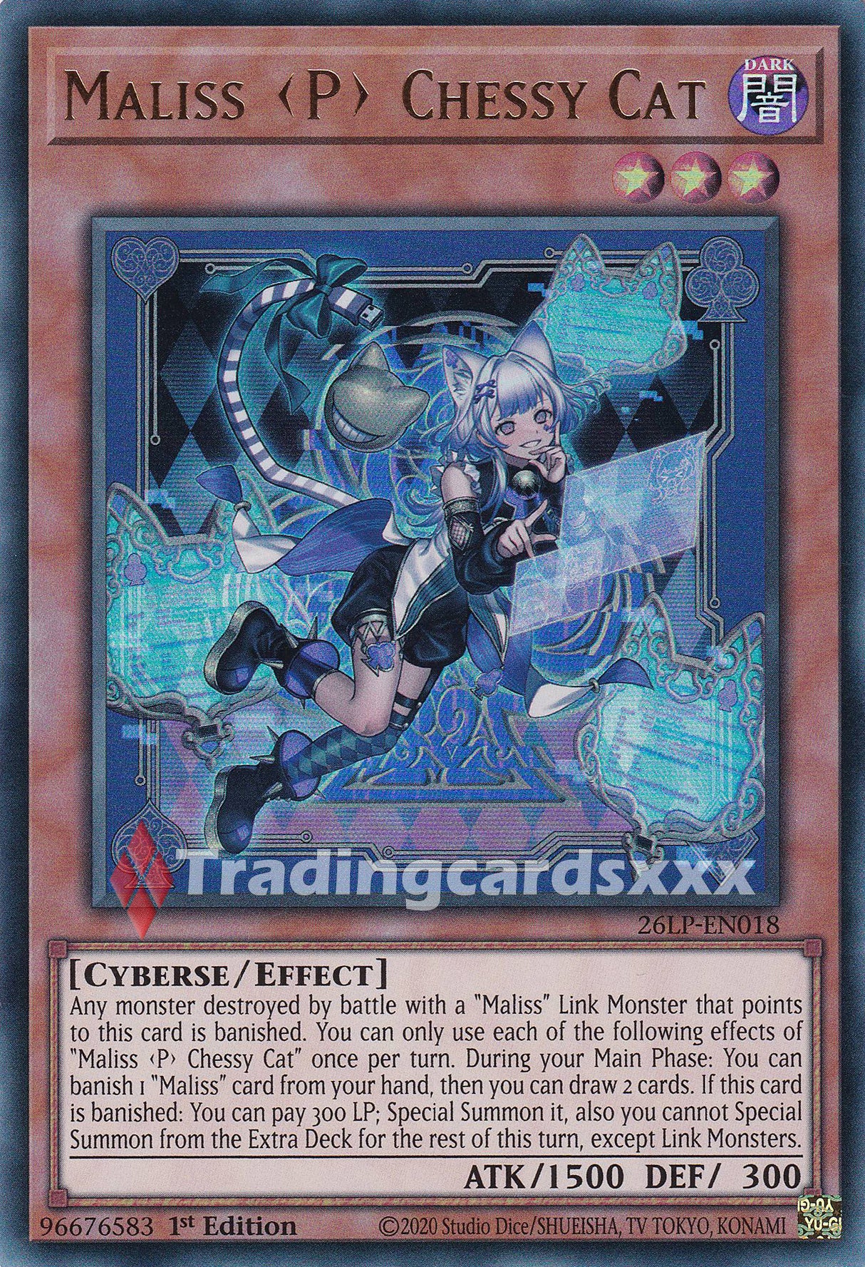 Yu-Gi-Oh! Maliss <P> Chessy Cat : UR 26LP-EN018