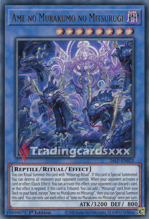 Yu-Gi-Oh! Ame no Murakumo no Mitsurugi : UR 26LP-EN021