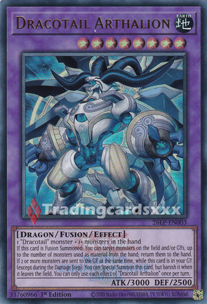 Yu-Gi-Oh! Dracotail Arthalion : UR STAMP 26LP-EN003