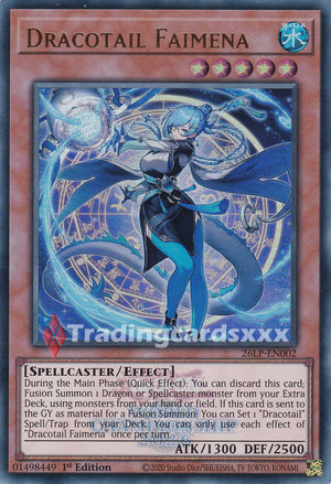 Yu-Gi-Oh! Dracotail Faimena : UR STAMP 26LP-EN002