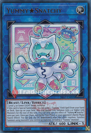 Yu-Gi-Oh! Yummy★Snatchy : UR STAMP 26LP-EN005