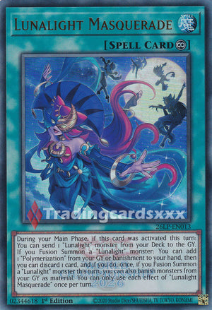 Yu-Gi-Oh! Lunalight Masquerade : UR STAMP 26LP-EN013