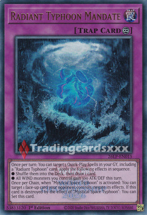 Yu-Gi-Oh! Radiant Typhoon Mandate : UR STAMP 26LP-EN015