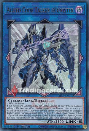 Yu-Gi-Oh! Allied Code Talker @Ignister : UR STAMP 26LP-EN019