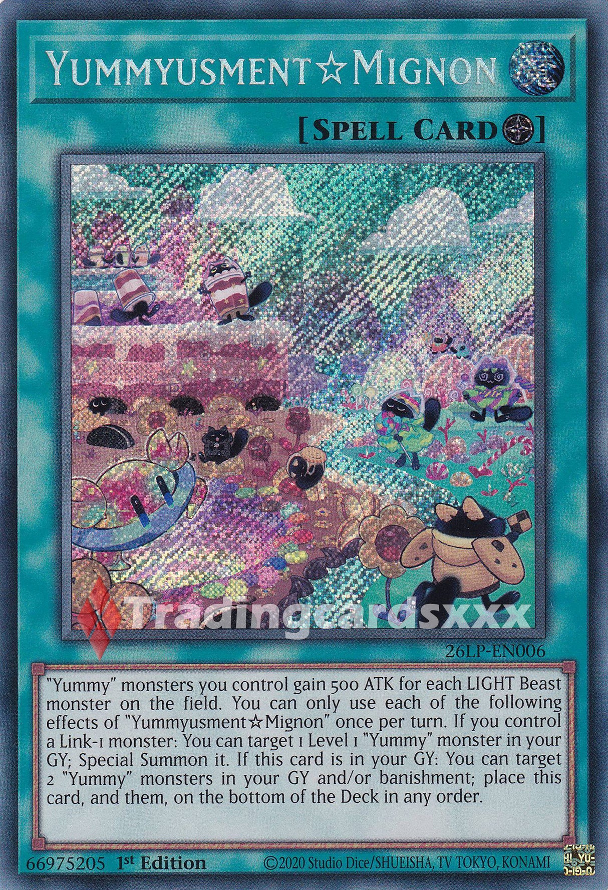 Yu-Gi-Oh! Yummyusment☆Mignon : SE 26LP-EN006