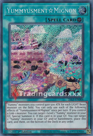 Yu-Gi-Oh! Yummyusment☆Mignon : SE 26LP-EN006