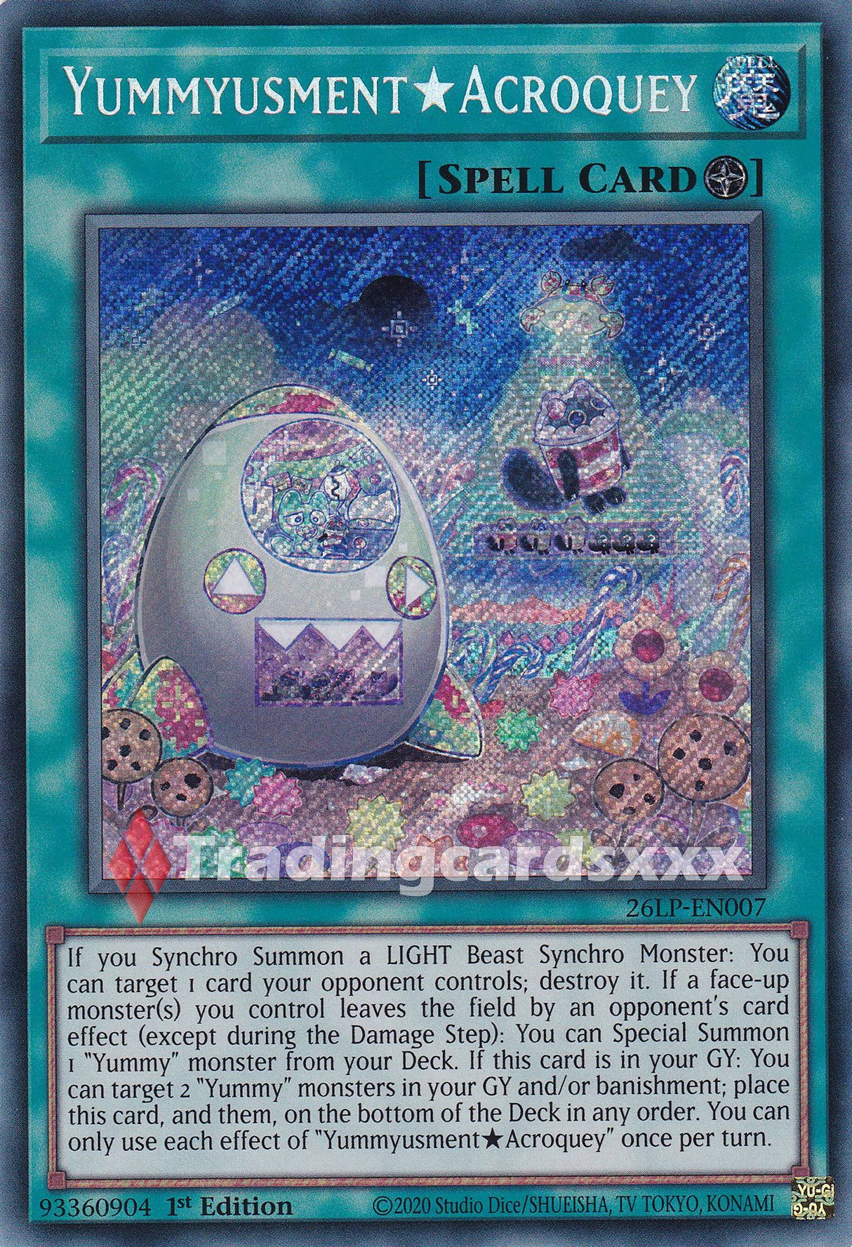 Yu-Gi-Oh! Yummyusment★Acroquey : SE 26LP-EN007