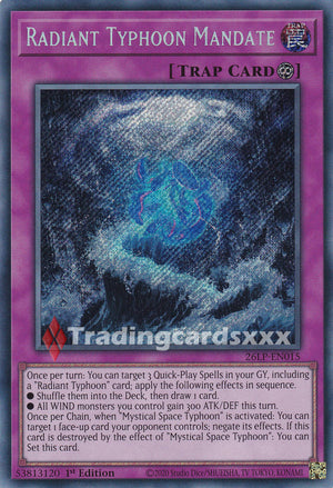 Yu-Gi-Oh! Radiant Typhoon Mandate : SE 26LP-EN015