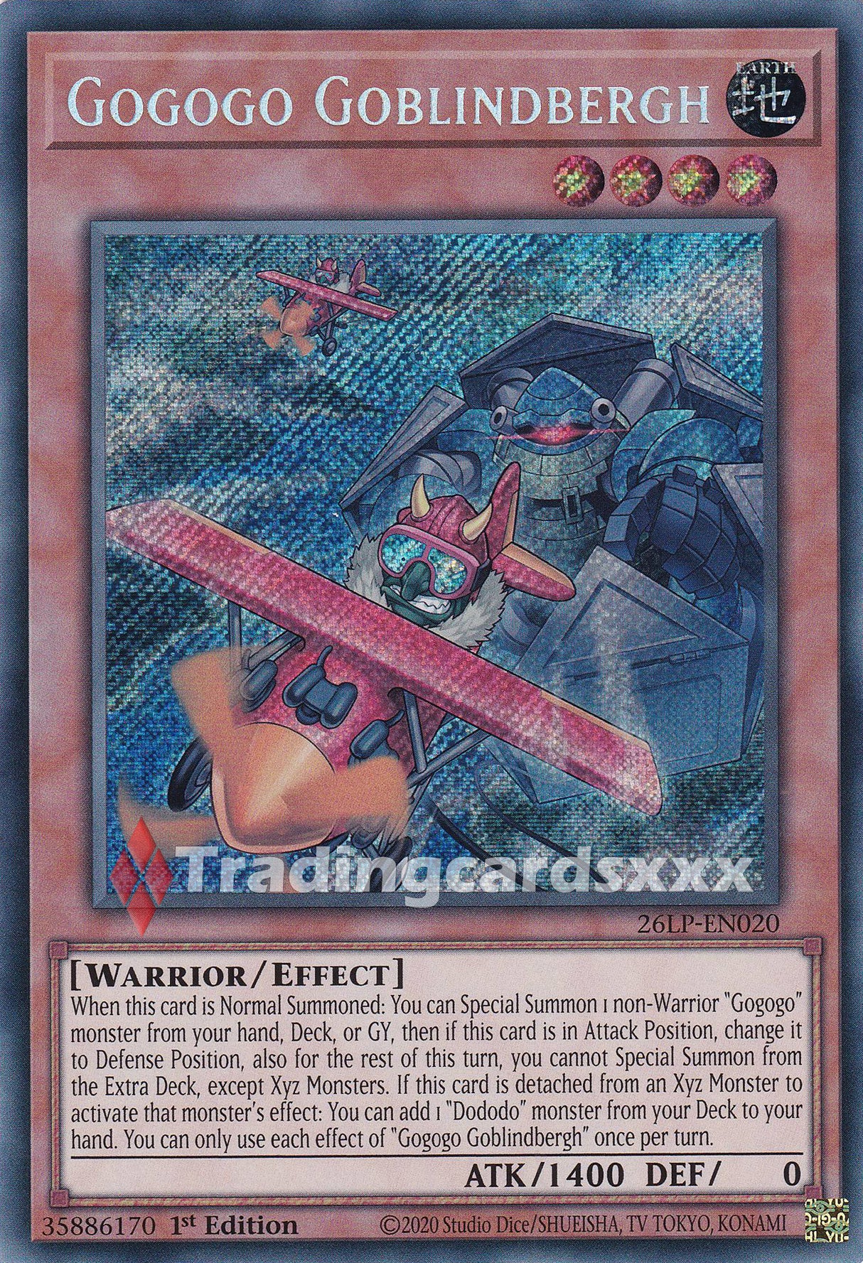 Yu-Gi-Oh! Gogogo Goblindbergh : SE 26LP-EN020