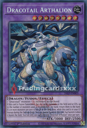 Yu-Gi-Oh! Dracotail Arthalion : SE STAMP 26LP-EN003