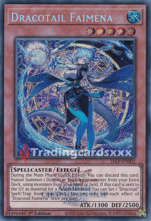 Yu-Gi-Oh! Dracotail Faimena : SE STAMP 26LP-EN002