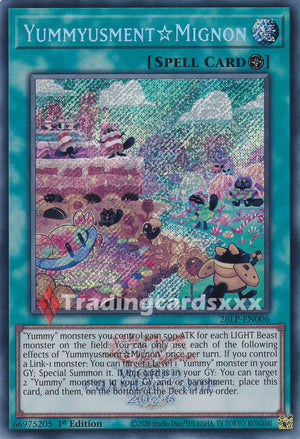 Yu-Gi-Oh! Yummyusment☆Mignon : SE STAMP 26LP-EN006