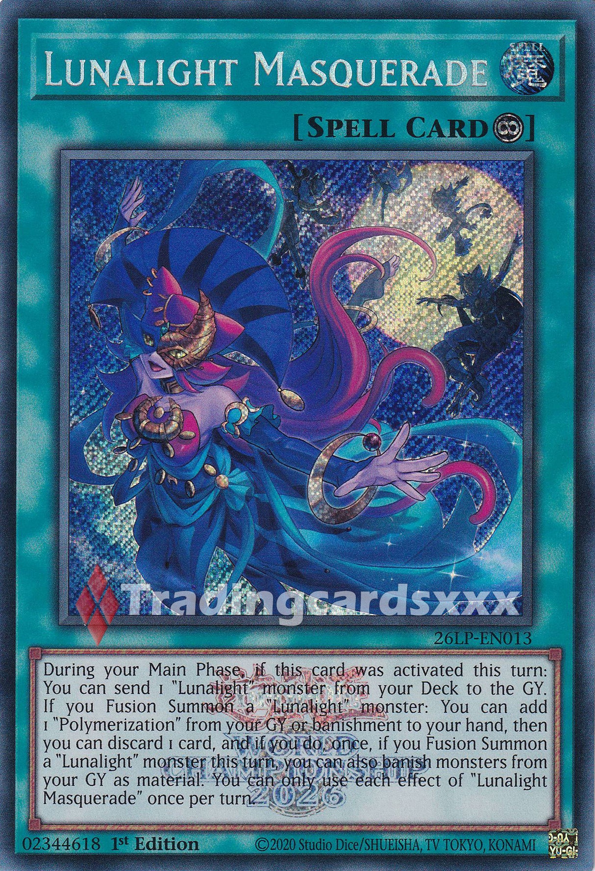 Yu-Gi-Oh! Lunalight Masquerade : SE STAMP 26LP-EN013