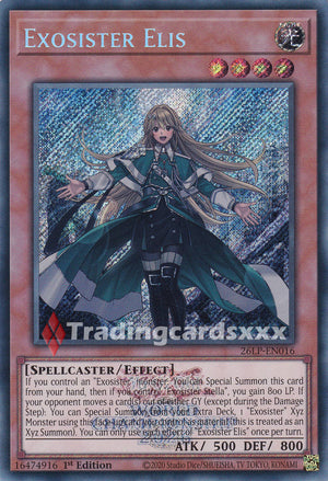 Yu-Gi-Oh! Exosister Elis : SE STAMP 26LP-EN016