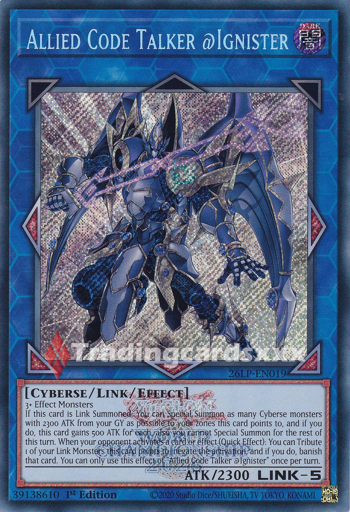Yu-Gi-Oh! Allied Code Talker @Ignister : SE STAMP 26LP-EN019