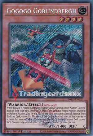 Yu-Gi-Oh! Gogogo Goblindbergh : SE STAMP 26LP-EN020