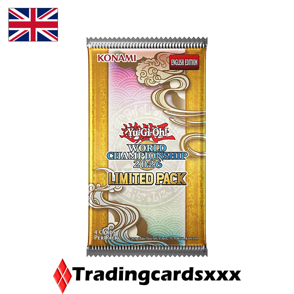Yu-Gi-Oh! Carton de 24 displays World Championship 2026 : Limited Pack