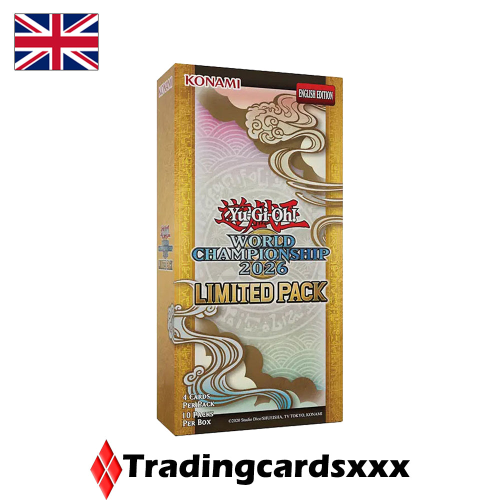 Yu-Gi-Oh! Carton de 24 displays World Championship 2026 : Limited Pack