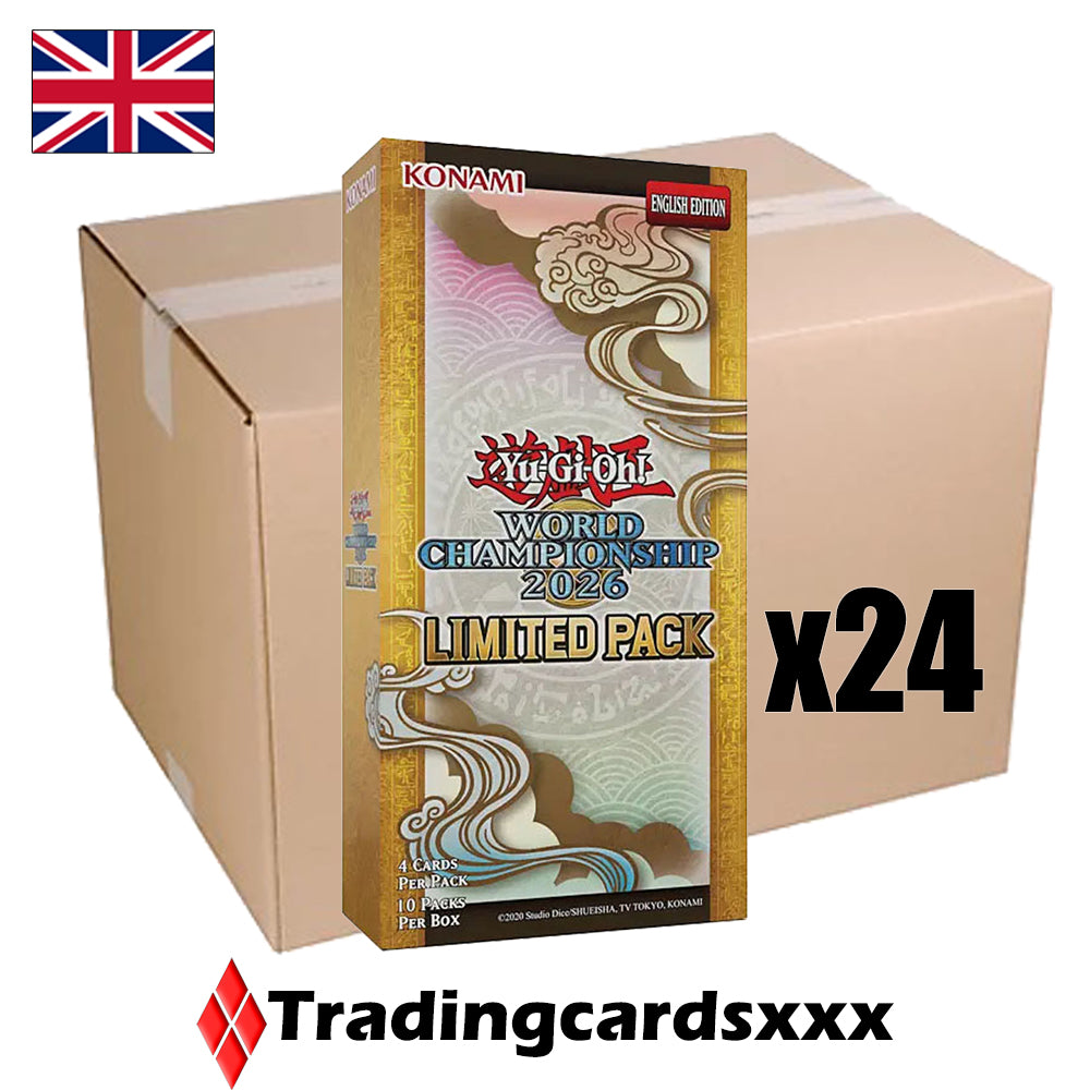 Yu-Gi-Oh! Carton de 24 displays World Championship 2026 : Limited Pack