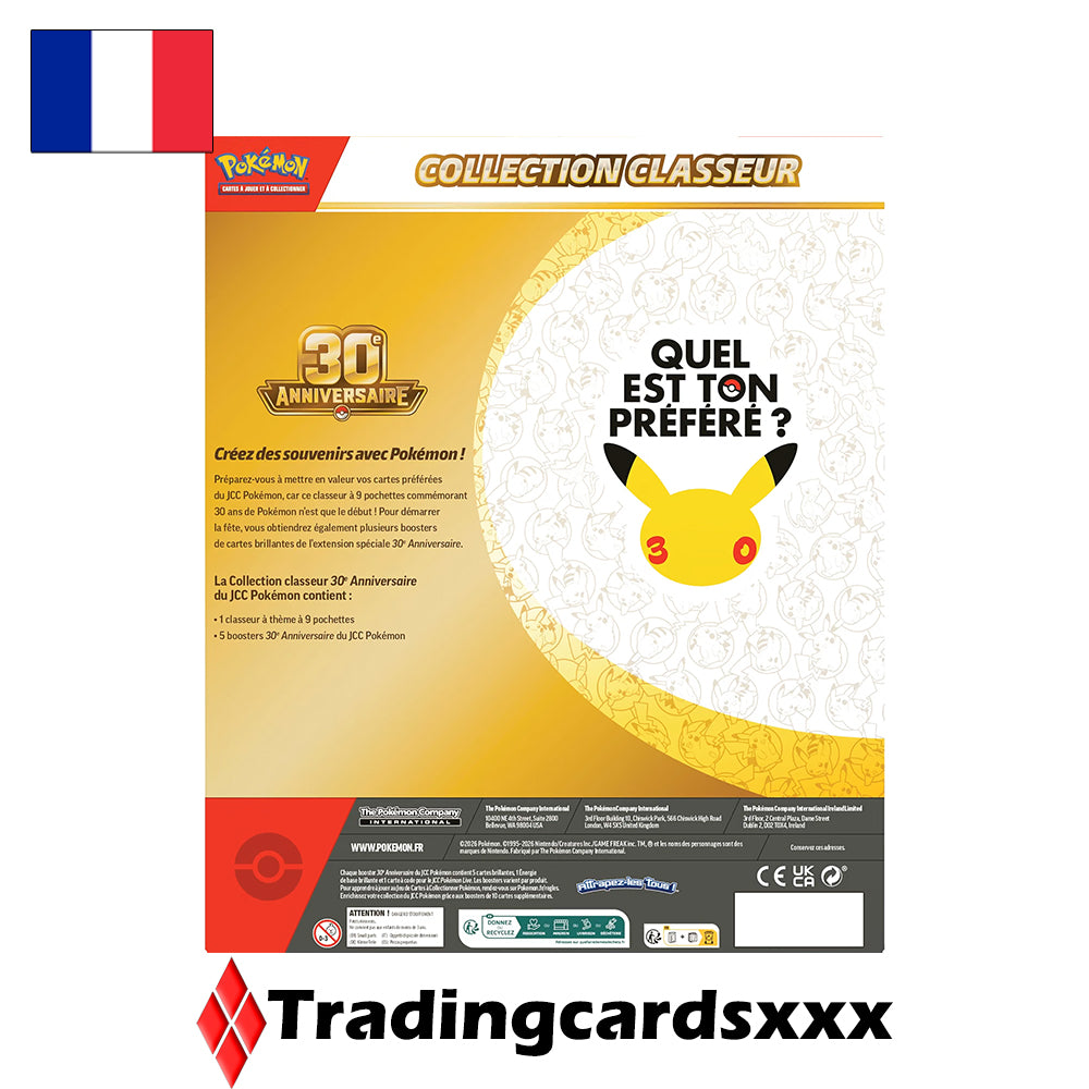 Pokémon - Collection 30e Anniversaire ME05.5 : Classeur