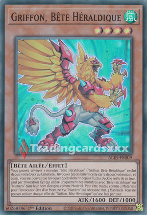 Yu-Gi-Oh! Griffon, Bête Héraldique : SR ALIN-FR009